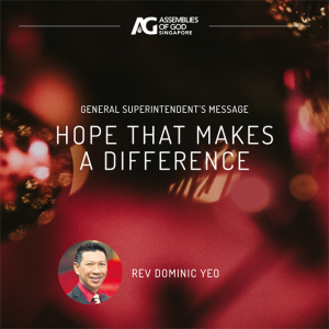 Christmas 2021: GS Message – Hope that Makes a Difference